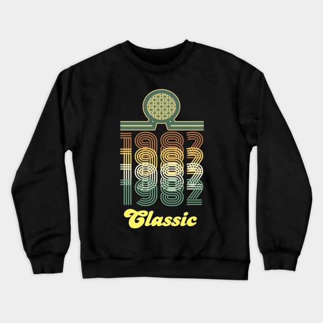 1982 Classic Epcot Crewneck Sweatshirt by Bt519